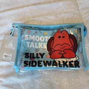 Bnwt Disney Little mermaid makeup/ wristlet bag